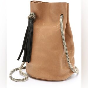 GENUINE LEATHER Eleven Thirty Christie Bucket Bag